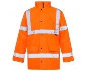 Orange High Visibility Site Jacket